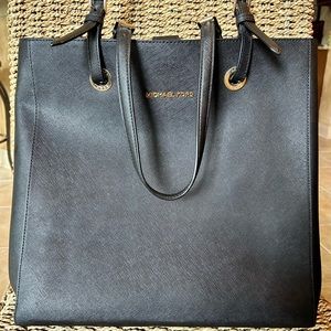 Michael Kors saffiano leather tote